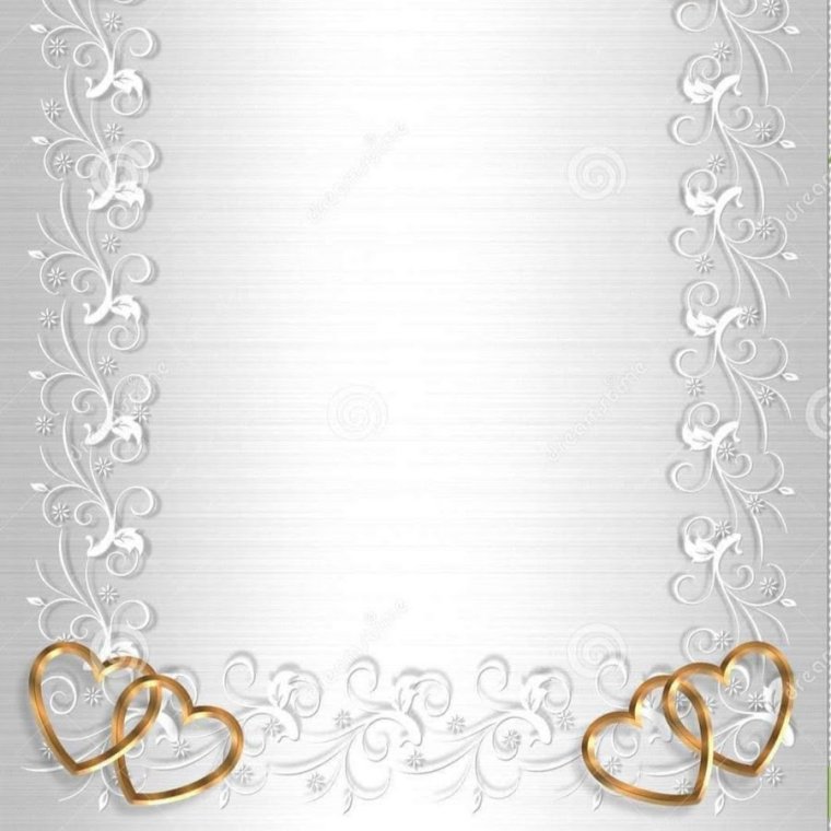 Свадебный фон для фотошопа
