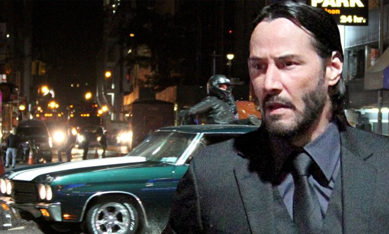 Джон уик 1 машина