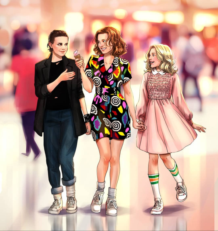 Оди очень странные дела арт