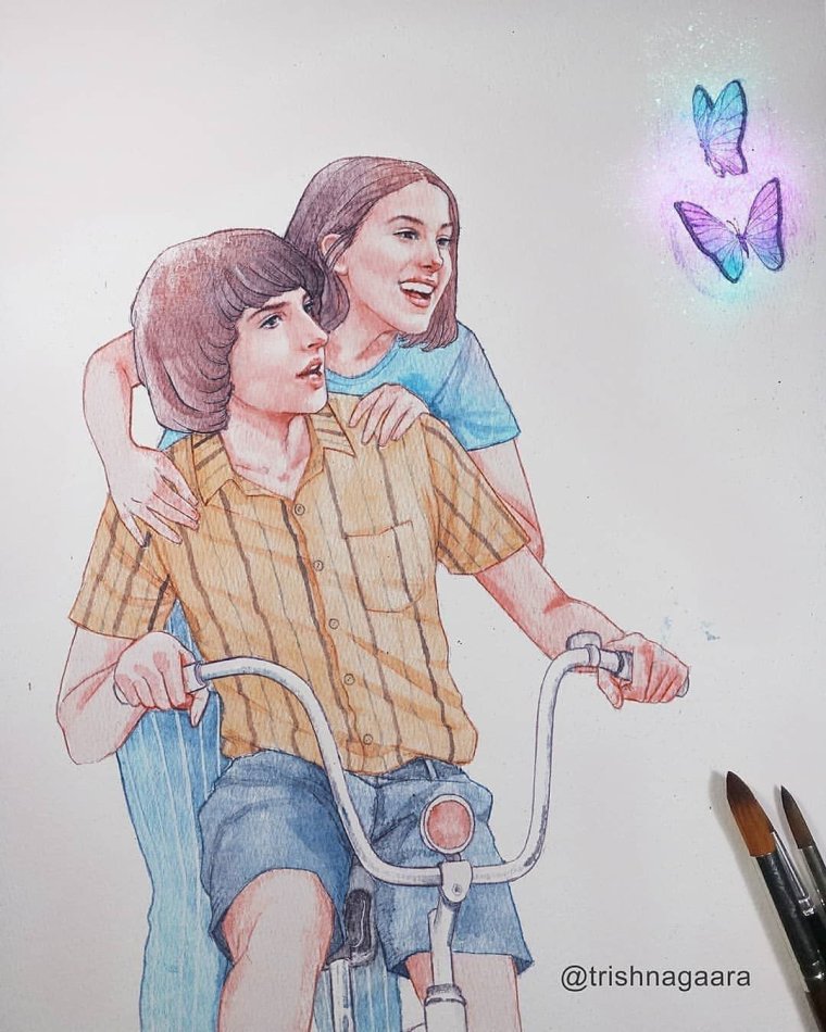 Милли Бобби и Майк