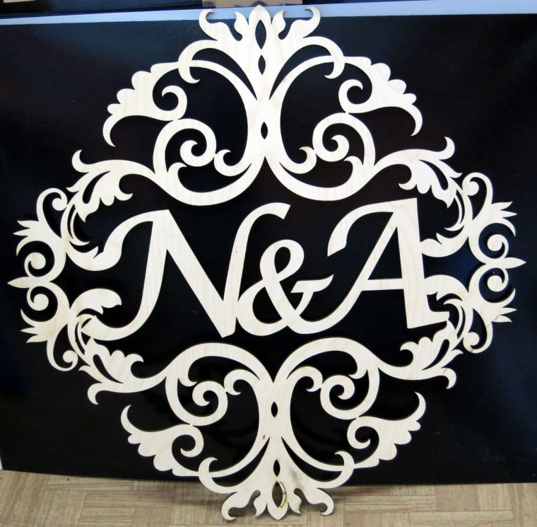 Свадебные вензеля