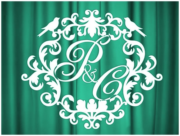 Свадебная Монограмма