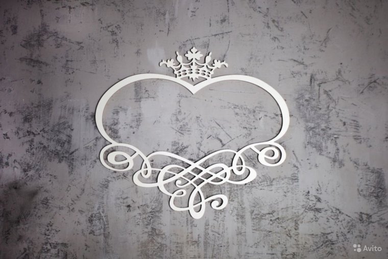 Свадебные рамки с инициалами