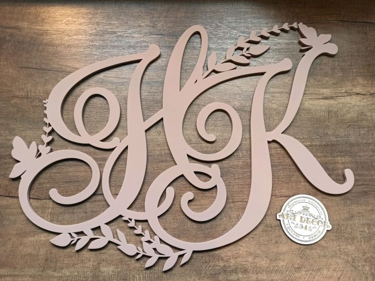 Свадебная Монограмма