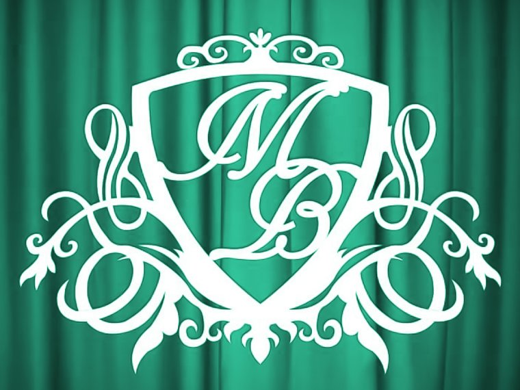 Монограмма на свадьбу