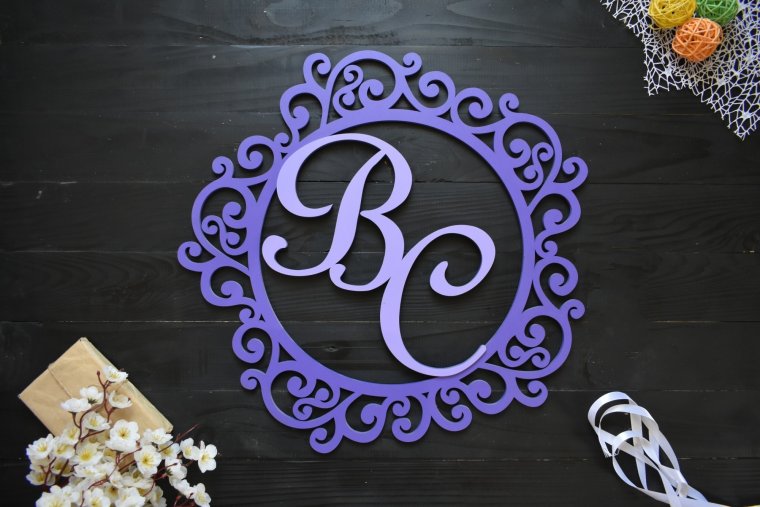 Свадебная Монограмма