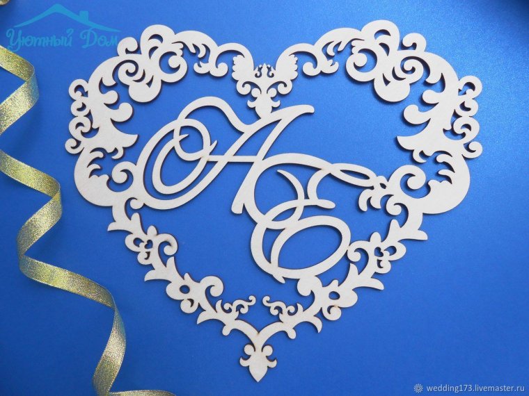 Свадебная Монограмма