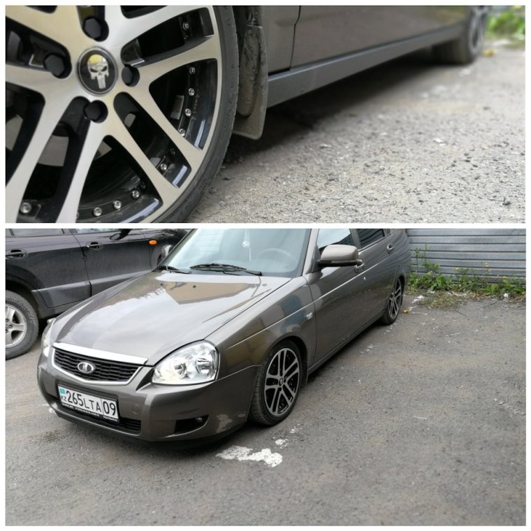 Лада Приора рельсы r16