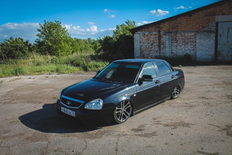 Лада Приора седан р17 рельсы