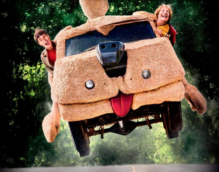 Джим Керри фургон собака