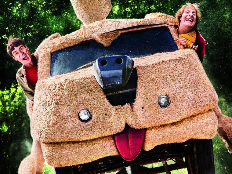 Тупой и еще тупее Собакамобиль