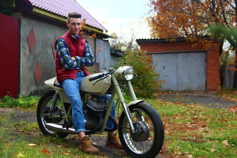 Мотоцикл Восход 3м кастом