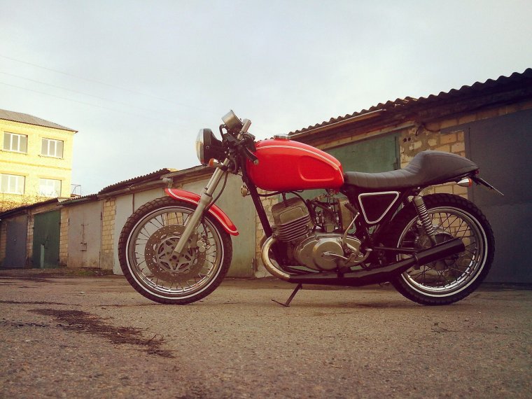 Мотоцикл Ява кастом