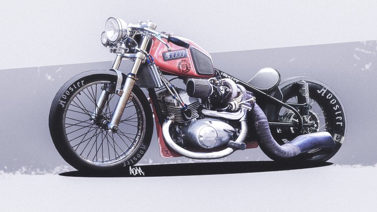 ИЖ-49 мотоцикл чоппер