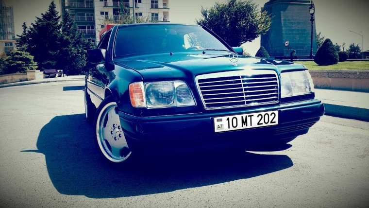 Mercedes w124 кабан