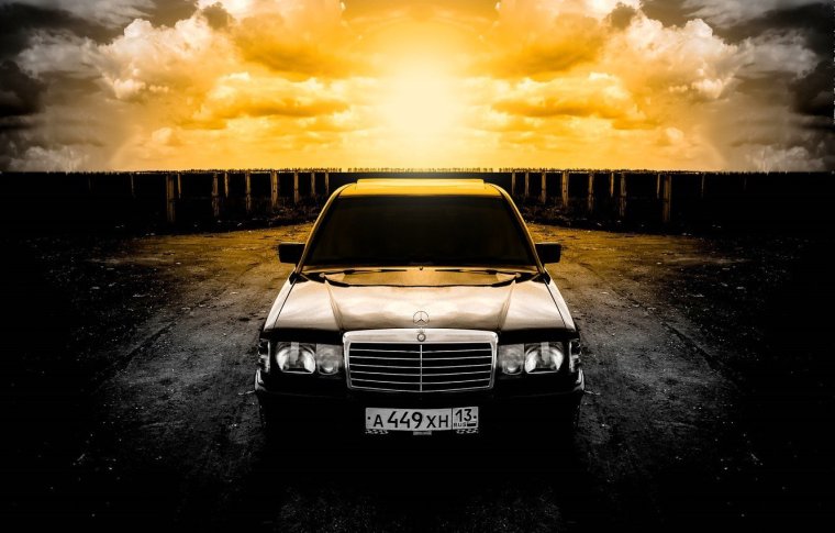 Мерседес 190 Бандитский