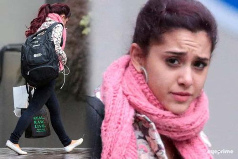 Ариана Гранде без макияжа