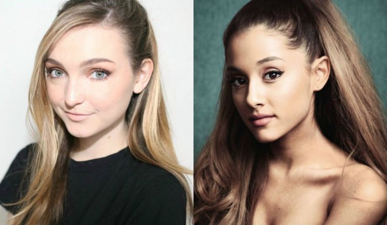 Ариана Гранде губы