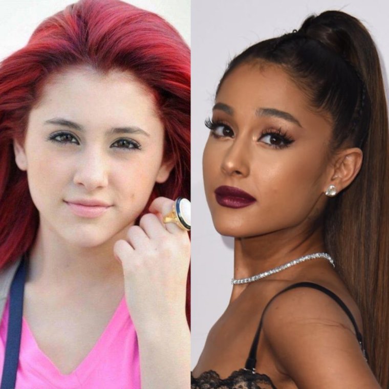 Ариана Гранде без косметики