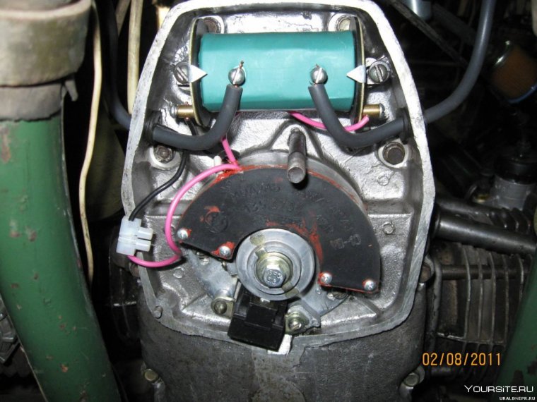 Зажигания на Урал 12 вольт