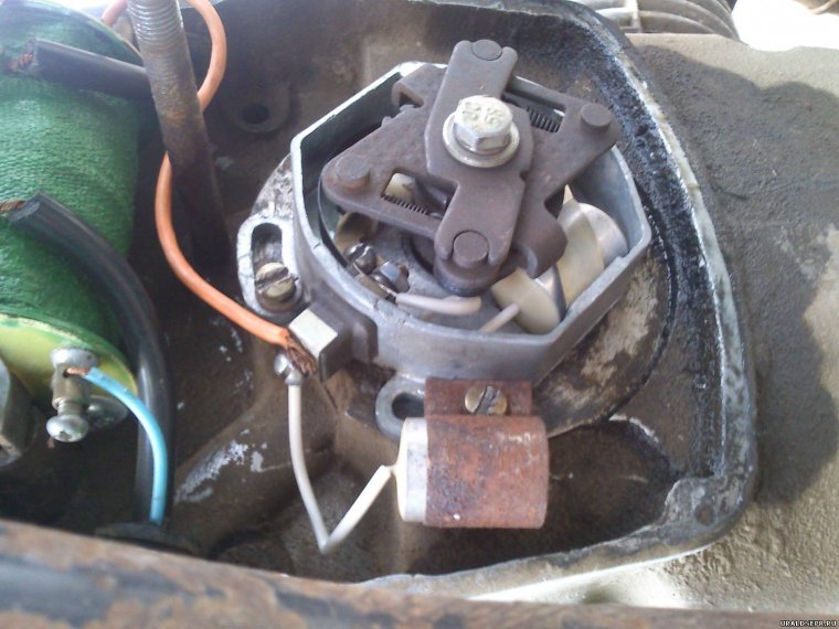Зажигание мотоцикла Урал 12 вольт