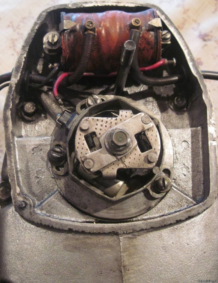 Зажигания на Урал 12 вольт