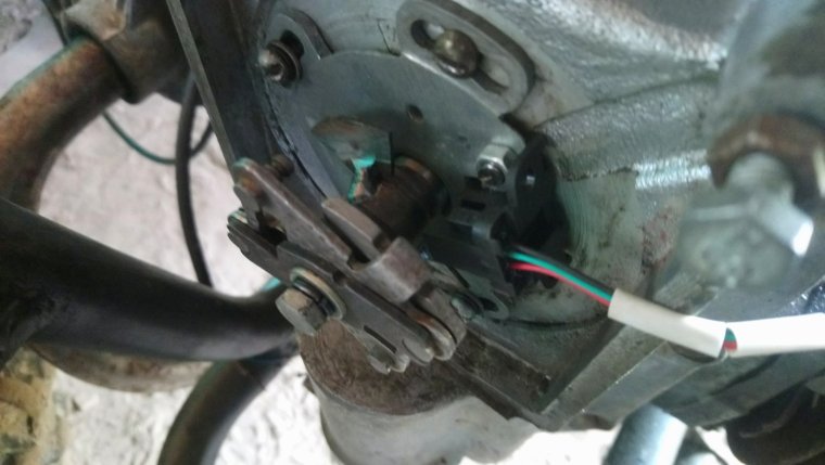 Метки зажигания культиватора Крот