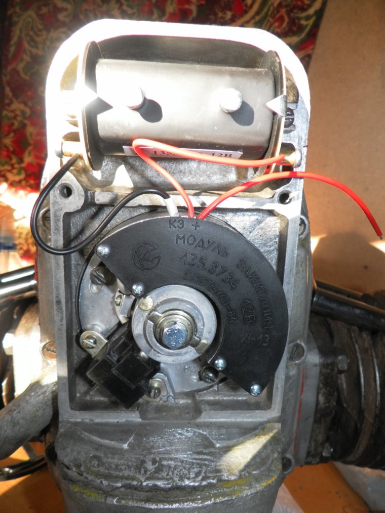 Бесконтактное зажигание на Урал мотоцикл с датчиком холла