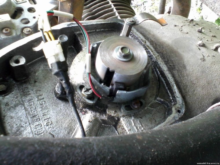 Катушка зажигания на Генератор бензиновый Хонда 5500