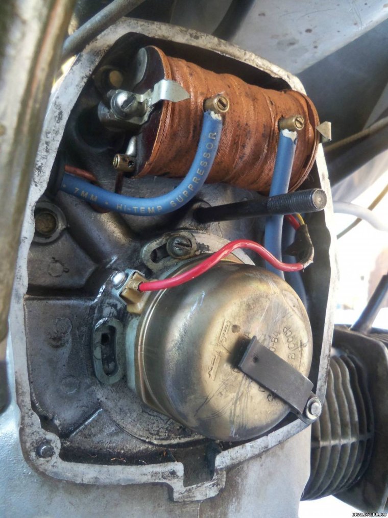 Контактное зажигание ИЖ Юпитер 5