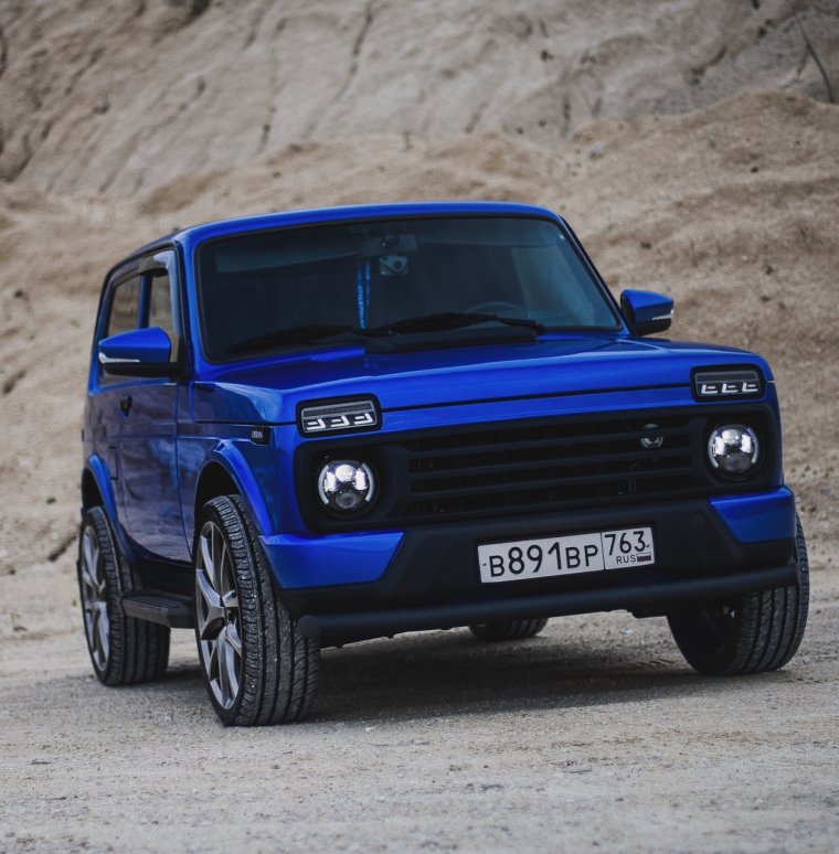 Нива Урбан синяя