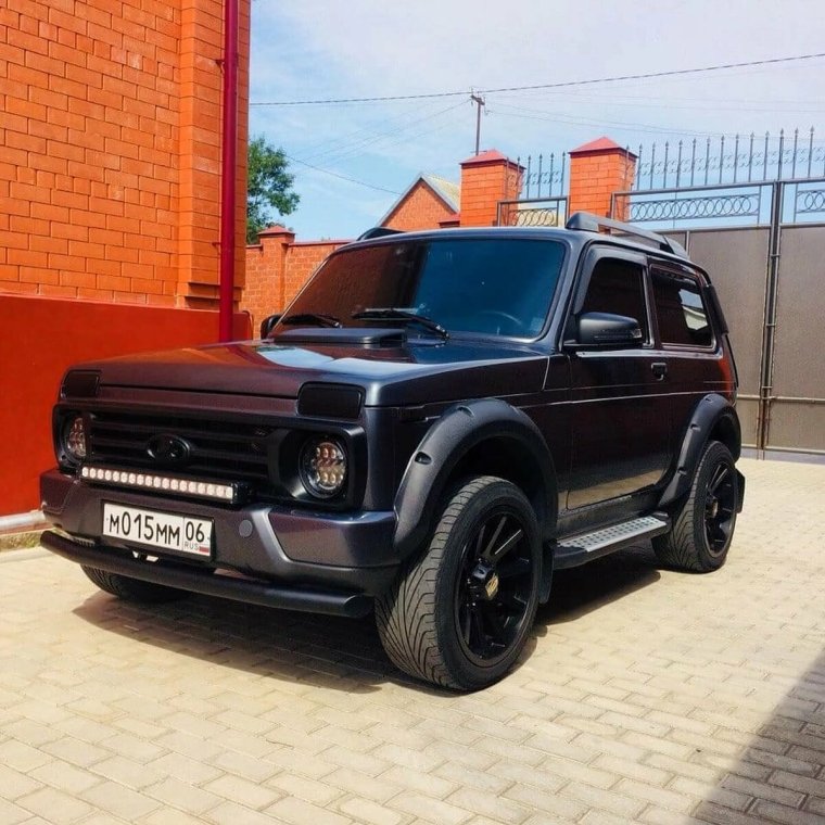 Тюнингованная Нива 4х4