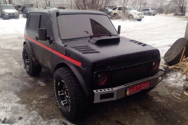 Нива 2121 переделанная