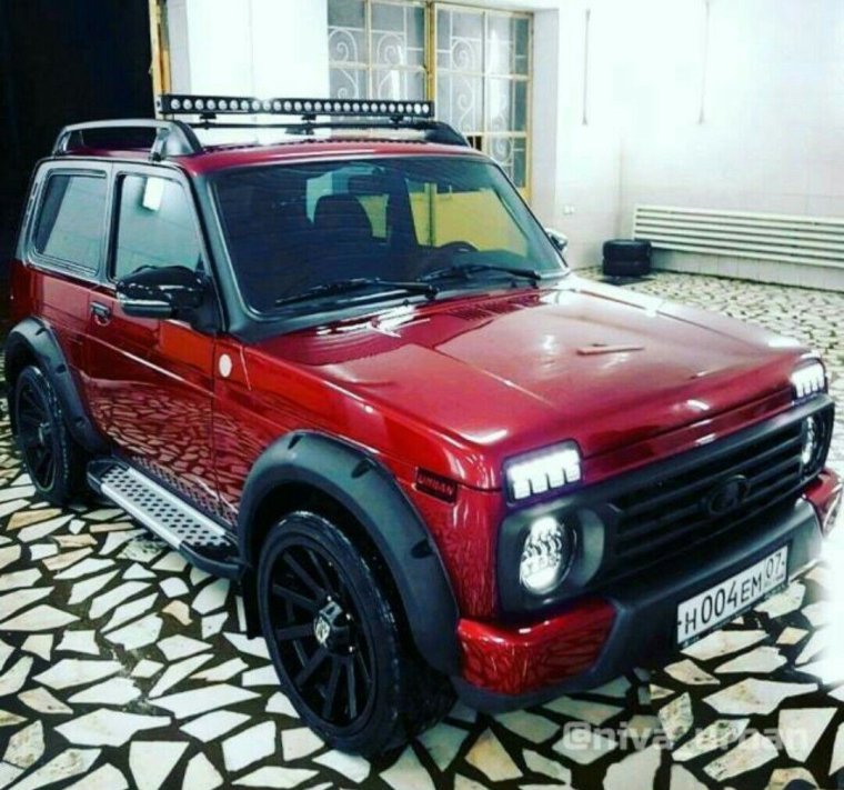 Обвес Урбан на ниву 2121