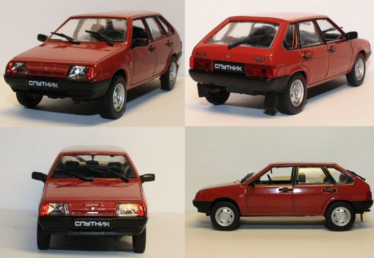 Lada 2109 экспортная игрушки