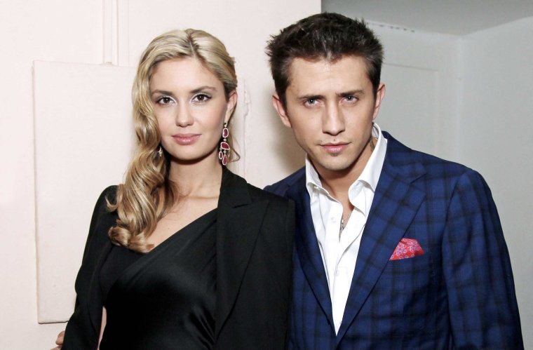 Павел Прилучный и Агата Муцениеце