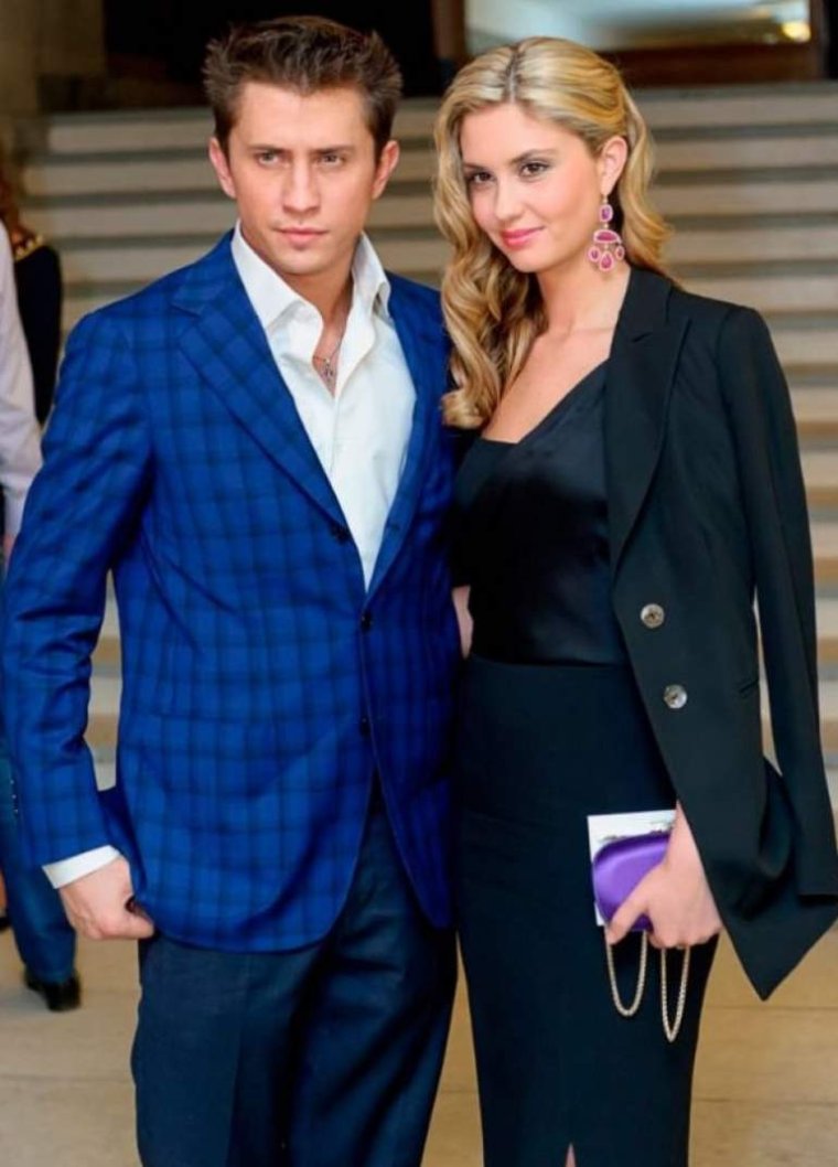 Павел Прилучный и Агата Муцениеце