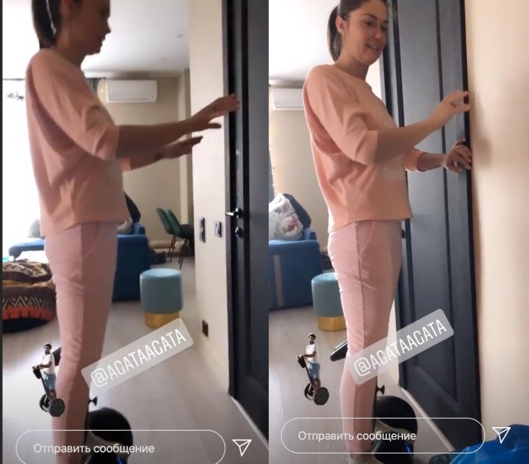 Павел Прилучный и Агата Муцениеце