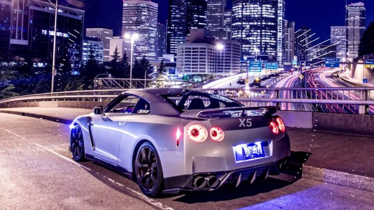 Nissan GTR r35 4к