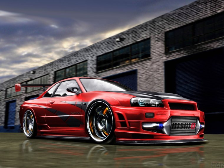 Skyline r34 GTR