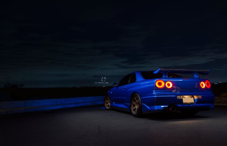 Nissan Skyline GTR r34 Night