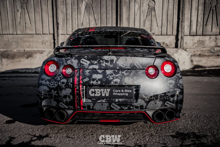 Nissan GTR r35 Wrap