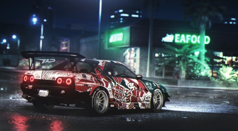 Nissan Skyline GTR r32 Drift