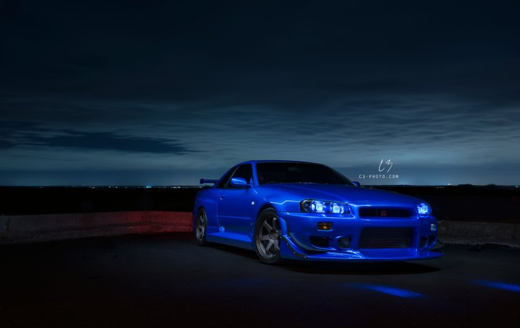 Nissan Skyline r34 Night