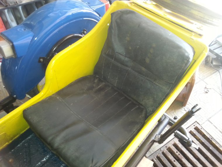 Сиденье люльки Урал каркас