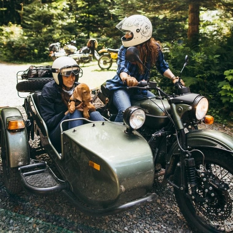 Ural Sidecar Motorcycle