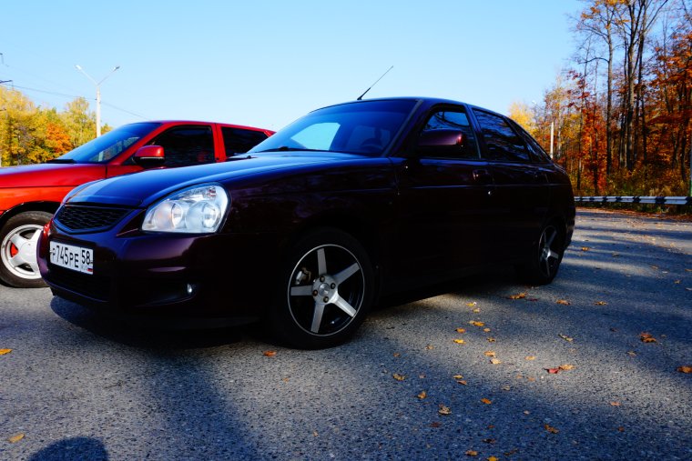 Приора хэтчбек на ВОССЕНАХ 15