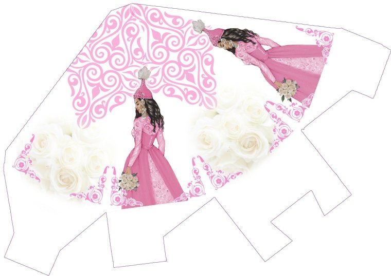 Бонбоньерки қыз ұзату шаблон для печати