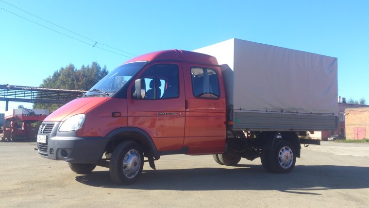 ГАЗ 3302 тент 4.20 синяя