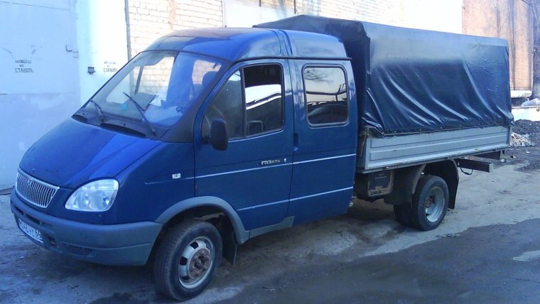 Газель бортовая4.20 синяя